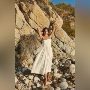 New Three Graces London 100% European Linen Dress UK size 10